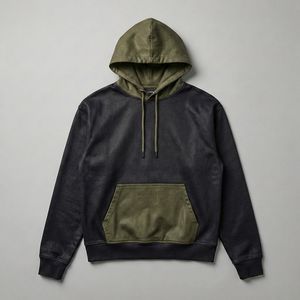 Sweat-shirt à capuche en polaire uni pour homme fiable avec logo imprimé numérique sur le devant, respirant et écologique, pull décontracté - Product Image 2