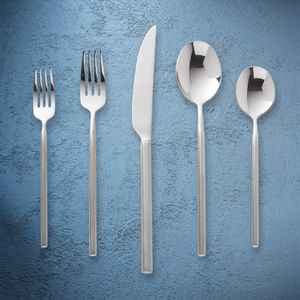 Ensemble de couverts en gros, ensemble de couverts en métal avec manche en os, vaisselle en argent poli pour la maison, mariage, cuillère, fourchette en métal - Product Image 2