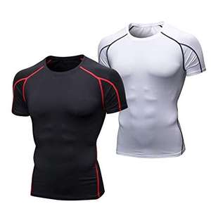 Chemise de compression respirante à manches courtes, protection contre les éruptions cutanées, vente en gros, Service OEM, bonne qualité, nouvelle collection Offre Spéciale - Product Image 1