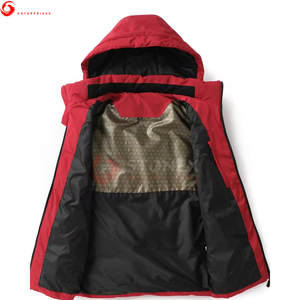 Chaleco Acolchado Informal de Invierno con Capucha, Impermeable y Transpirable, de Alta Calidad, Fabricado en Pakistán, Talla Grande para Hombre, 100% Poliéster - Product Image 3