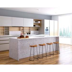 Grande dalle de marbre Unionstone Argento, imperméable, design moderne, pour application murale - Product Image 4