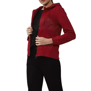 Sudadera con Capucha de Forro Polar Personalizable al por Mayor para Mujer, Ropa de Calle de Invierno, 100% Algodón, Cuello con Capucha, Logotipo Frontal, Secado Rápido - Product Image 6