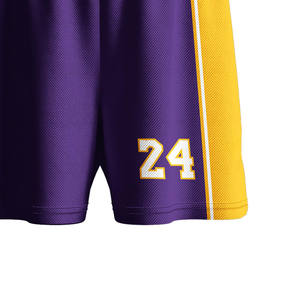 Ensemble de sport léger pour hommes, maillot et short d'entraînement de basket-ball, séchage rapide, deux pièces, pour jouer en extérieur ou en intérieur - Product Image 4