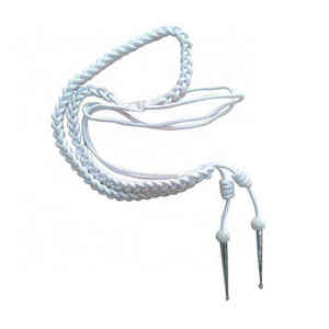 Cordón de Hombro Ceremonial Verde con Punta Dorada, Decoración de Uniforme, Colores y Logotipo Personalizables, Sin Correa - Product Image 5