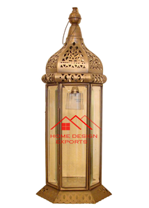 Lanterne en métal à décor de table très vendue Lanterne en métal au design de luxe au prix de gros - Product Image 6