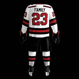 Costumes de hockey sur glace de haute qualité Logo personnalisé différentes tailles disponibles-Prix de gros - Product Image 6