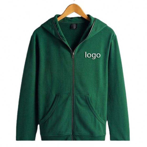Factory Custom Men's Zip up <b>Hoodie</b> Fashion Full Zip up Men Workout Sport Hoodies Wholesale Casual Men's Plain Zip up Hoodies - Product Image 5