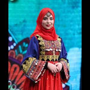 Vestido kuchi vintage étnico tribal, vestido Kuchi tradicional de fiesta Kuchi afgano/Pakistán multicolor vestido Kochi 3050 - Product Image 2