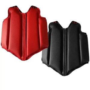 Protection corporelle en cuir et caoutchouc pour entraînement de MMA, Muay Thai, Kickboxing et arts martiaux, avec protection de poitrine et de ventre - Product Image 6