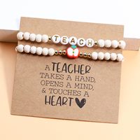 Lehrer Werts ch ätzung Geschenke für Frauen Lehrer Armbänder Danke Geschenk Ende des Jahres Lehrer Werts ch ätzung Werbe geschenkset