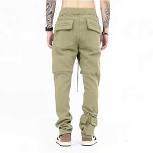 Pantalon de survêtement décontracté pour hommes, course de nuit, streetwear, broderie réfléchissante, pantalon de jogging, cargo d'entraînement - Product Image 2