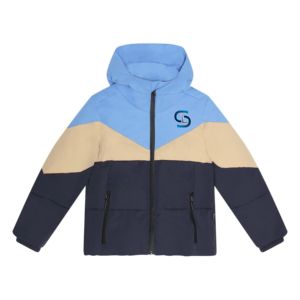 Custom Streetwear Men <b>Winter</b> Bubble Puffer <b>Jacket</b> Zipper Stand Collar Hooded <b>Waterproof</b> Windproof Pockets - Product Image 5