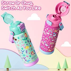 32oz Vacuum Insulated Stainless Steel Sports <b>Water</b> <b>Bottle</b> for <b>Gym</b> Travel Camping-BPA Free 12-24hr Thermal Minimalist Design - Product Image 2