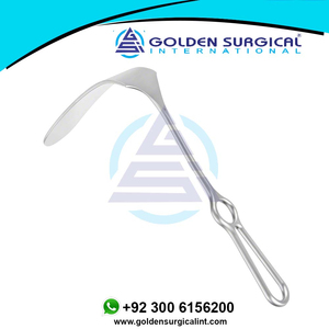 Retractor Mikulicz de 255mm para cirugía abdominal profunda, instrumentos de teatro de operaciones de acero inoxidable - Product Image 5