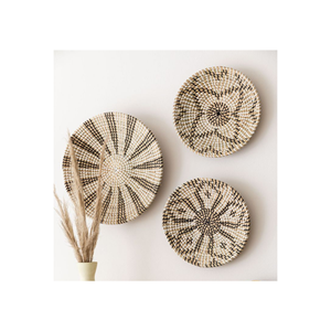 Cestas de algas marinas de pared, cesta de pared de mimbre, cestas de tejer redondas, cesta colgante, colgante de pared decorativo de algas marinas - Product Image 6