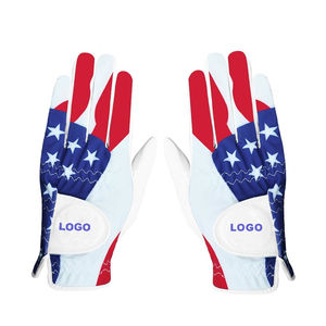 2025 Emballage de couleur pour hommes Gants de golf en cuir Cabretta personnalisés en gros sur mesure 2025 - Product Image 1