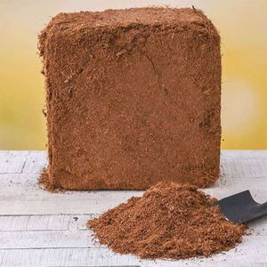Bloque de turba de coco 100% Maceta natural Cocopeat de cáscara de coco High EC para plantar en casa - Product Image 5