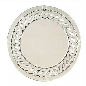 Miroir mural en verre fait à la main de forme rectangulaire haute vente décorative pour chambre salon hôtel - Product Image 2