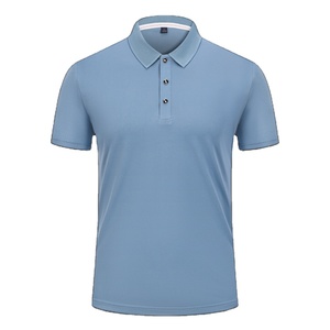 2024 poliéster manga corta Polo camisetas unisex Essentials hombres Regular fit Quick Dry Golf Polo - Product Image 1