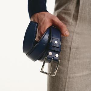 Ceinture en cuir fait à la main de style vintage pour un look classique Ceinture en cuir véritable pour hommes avec un design réversible de CRAFT ZONE EXPORT - Product Image 3