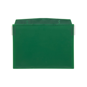 Portadocumenti con flap protettivo, da appendere, A4 orizzontale, Verde, 10 pz. / Confezione.- SD021-05 - Product Image 2