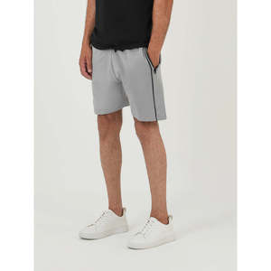 Shorts en coton KANONI au design classique, taille XS, respirants, confortables, longueur genou, taille élastique, en polyester tissé et tricoté - Product Image 3