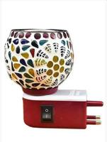 Diffuseur d'arômes électrique automatique fait main en céramique et acier, pour encens, bougies, huiles essentielles, camphre aromatique, pour la décoration de la maison