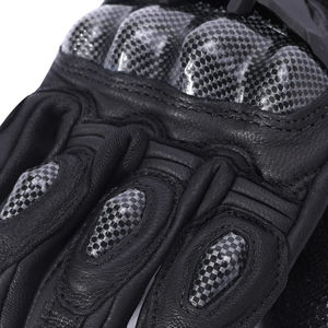 Gants de moto imperméables en cuir de vachette de protection des mains de qualité supérieure pour unisexe - Product Image 6