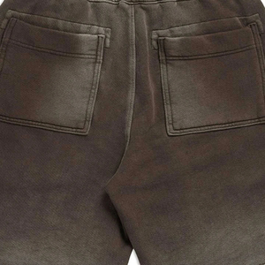 Shorts cargo tendance en toile délavée pour homme, coupe oversize, style streetwear urbain, décontracté, pour l'été et le quotidien, 100% coton, coupe-vent - Product Image 6