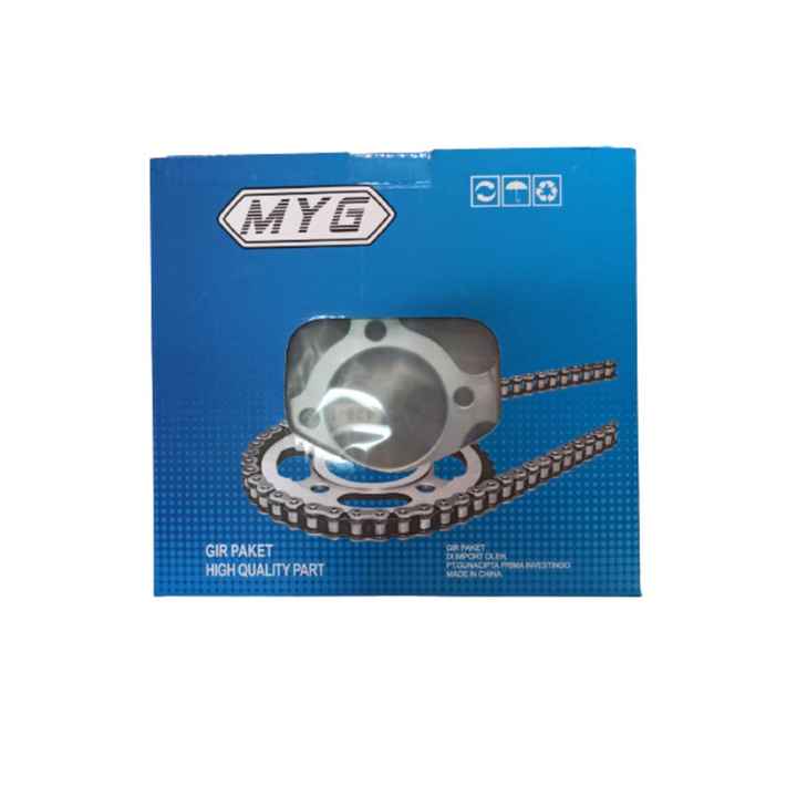 Cup Sprocket Set - Front Sprocket Rear Sprocket Chain