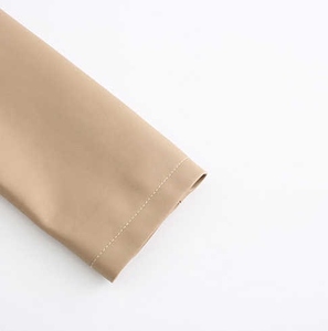 Chaquetas genuinas de piloto de talla grande a la moda para mujer, bombardero de cuero personalizado con cuello levantado, forro suave y cómodo - Product Image 3