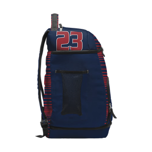 Sac d'équipement de basket-ball en plein air avec poche latérale isolée renforcée Section de vêtements humides et matériau résistant à l'eau durable - Product Image 3