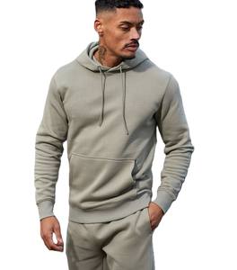 Nouveau style de vêtements de sport pour hommes avec logo personnalisé pulls à capuche vierges couleur unie respirants sweats à capuche pour hommes - Product Image 3