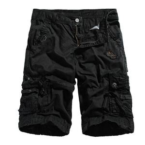 Pantalones Cortos Cargo Casuales Vintage para Hombre al por Mayor, Cintura Alta, Cierre con Cordón, Mezcla Transpirable de Poliéster/Algodón de Pakistán - Product Image 5