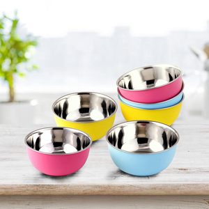 <b>Set</b> <b>of</b> 3 Microwave Safe Euro Stainless <b>Set</b> with Lid Food Serving Storage Containers Airtight Tiffin Lunch Box - Product Image 4