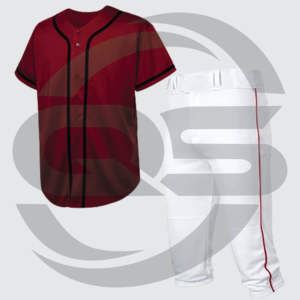 ชุดเบสบอลสำหรับผู้ชายพิมพ์ซับลิเมชันระบบดิจิทัล - Product Image 1