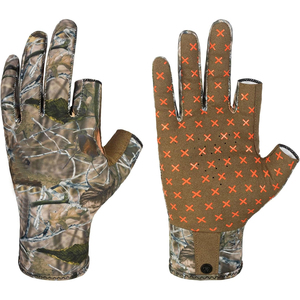 Guantes para Hombre, Guantes de Caza de Primera Calidad con Forro Polar de Pelo Largo para Clima Frío, Cálidos, Duraderos, Resistentes al Agua, Guantes para Exteriores, Caza y Pesca - Product Image 1