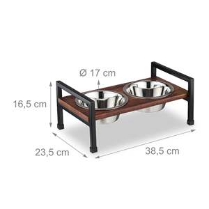 Comedero Elevado para Mascotas con Doble Tazón, Diseño Ergonómico para Perros y Gatos, Comedor Cómodo para Uso Doméstico - Product Image 5