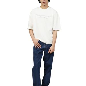 Nouveau T-shirt à manches longues pour homme en coton 100% coupe classique confortable doux de haute qualité unisexe personnalisé respirant à l'avant - Product Image 1