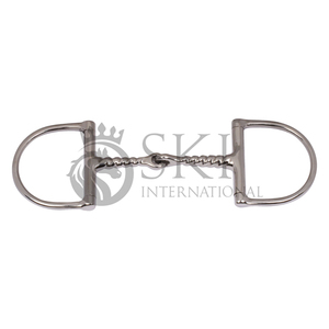 Selles de sellerie pour chevaux Mèches à anneau en D en acier inoxydable Mèches à mèches à joint unique réglables pour chevaux en acier inoxydable - Product Image 4