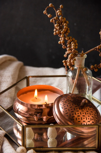 Decorative Metal Jar Candle With Lid For Wedding Party Home Decor in Best Price From India - Product Image 3