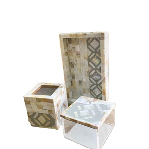 Nuevo diseño árabe islámico Agarwood Bukhoor quemador de incienso madre perla incrustaciones sándalo aroma Mesa decoración del hogar - Product Image 1