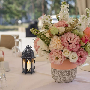 โคมไฟตกแต่งทันสมัยเชิงเทียนสำหรับบ้านสวนระเบียงห้องนั่งเล่นในร่มกลางแจ้งงานแต่งงาน - Product Image 5