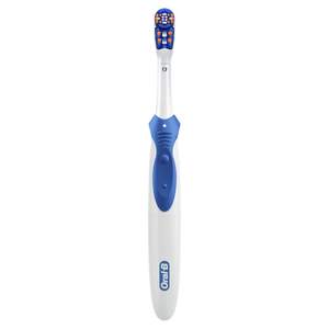 Cepillo de Dientes Oral-B 3D White Action Power, con Pilas, Cerdas Duras, para Adultos, Fabricado en Bélgica, Modelo 3400, 1 Unidad (Los Colores Pueden Variar) - Product Image 4