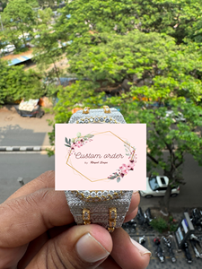 Montre mécanique personnalisée à deux tons en moissanite VVS, montre-bracelet automatique de luxe de haute qualité pour hommes, style hip-hop - Product Image 4