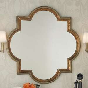 Luxury <b>Antique</b> Brass Mirror <b>Frame</b> With Meticulous Craftsmanship and Timeless Design Work for Vintage Living Room Decor - Product Image 2