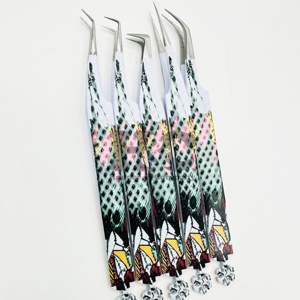 แหนบขนตาปลอมทำจากสแตนเลสใช้ไฟติดโลโก้ได้ตามต้องการ - Product Image 6