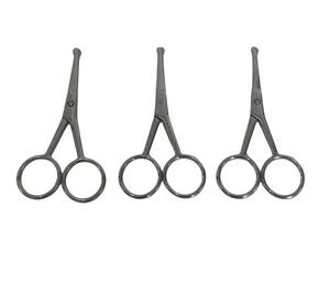 Tijeras Faciales Rectas con Mango de Cerámica, Instrumento de Belleza de Acero Inoxidable, Herramienta de Precisión para Recortar Cejas - Product Image 2