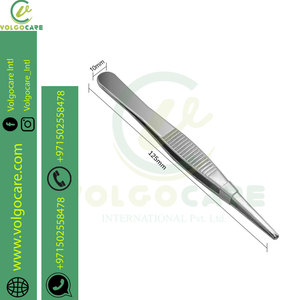 Pince de chirurgie plastique Pointe fine droite améliorée avec jeu d'inserts Pince à épiler chirurgicale en acier inoxydable - Product Image 3