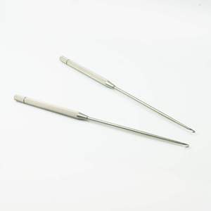 Couteau à crochet pour arthroscopie, ensemble de 2 pièces, acier inoxydable allemand, certifié CE, instruments d'arthroscopie, utilisation manuelle - Product Image 6